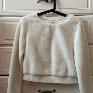 fluffy forever 21 sweater